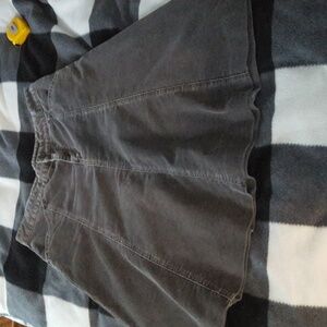 Gap vintage A-Line corduroy skirt grey